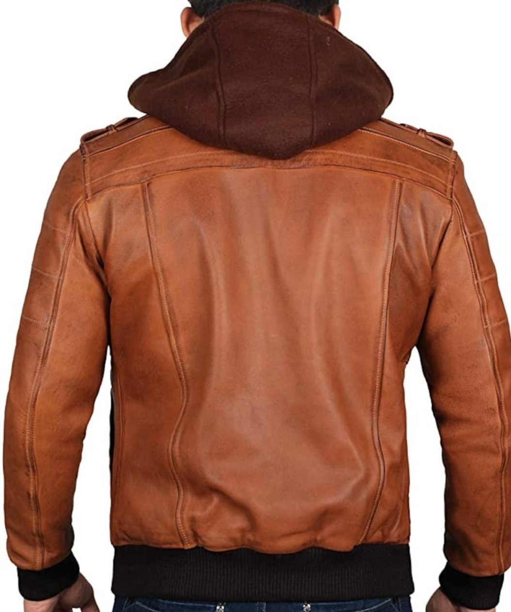 Biker Leather Jacket - Image 4