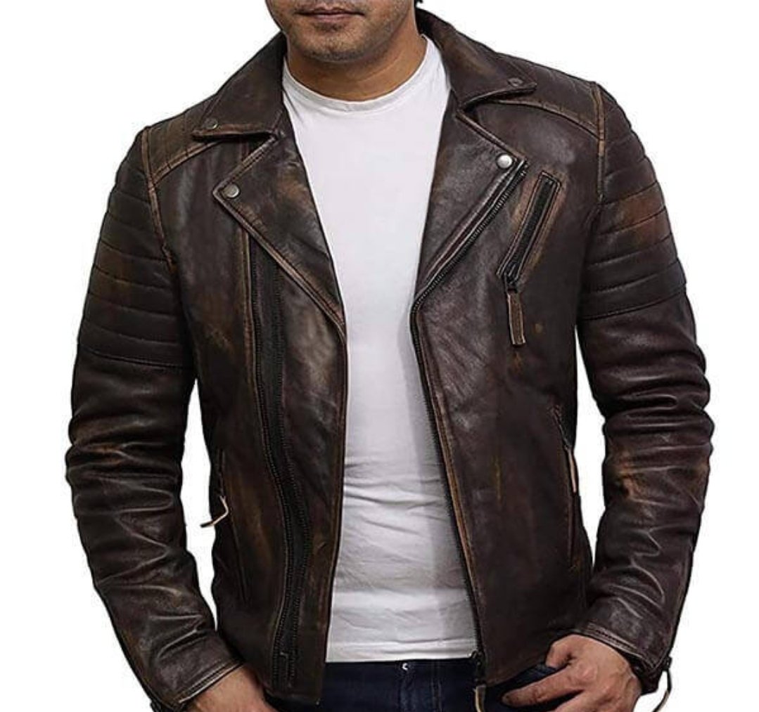 Men's Tan Brown Leather