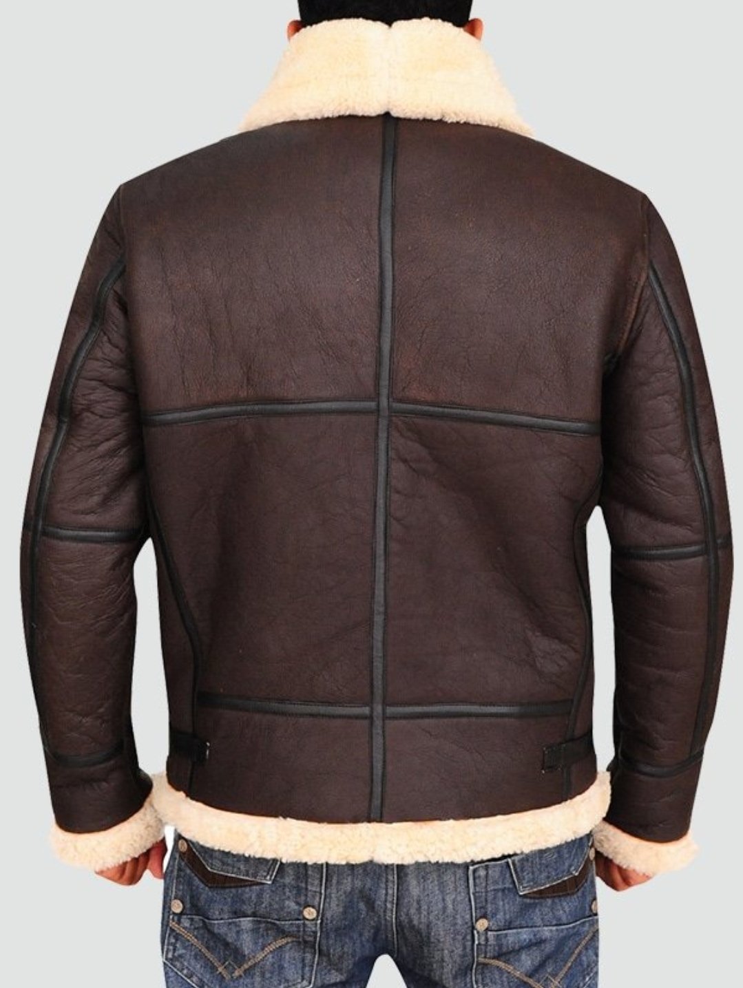 Men's Bomber Leather - Image 3