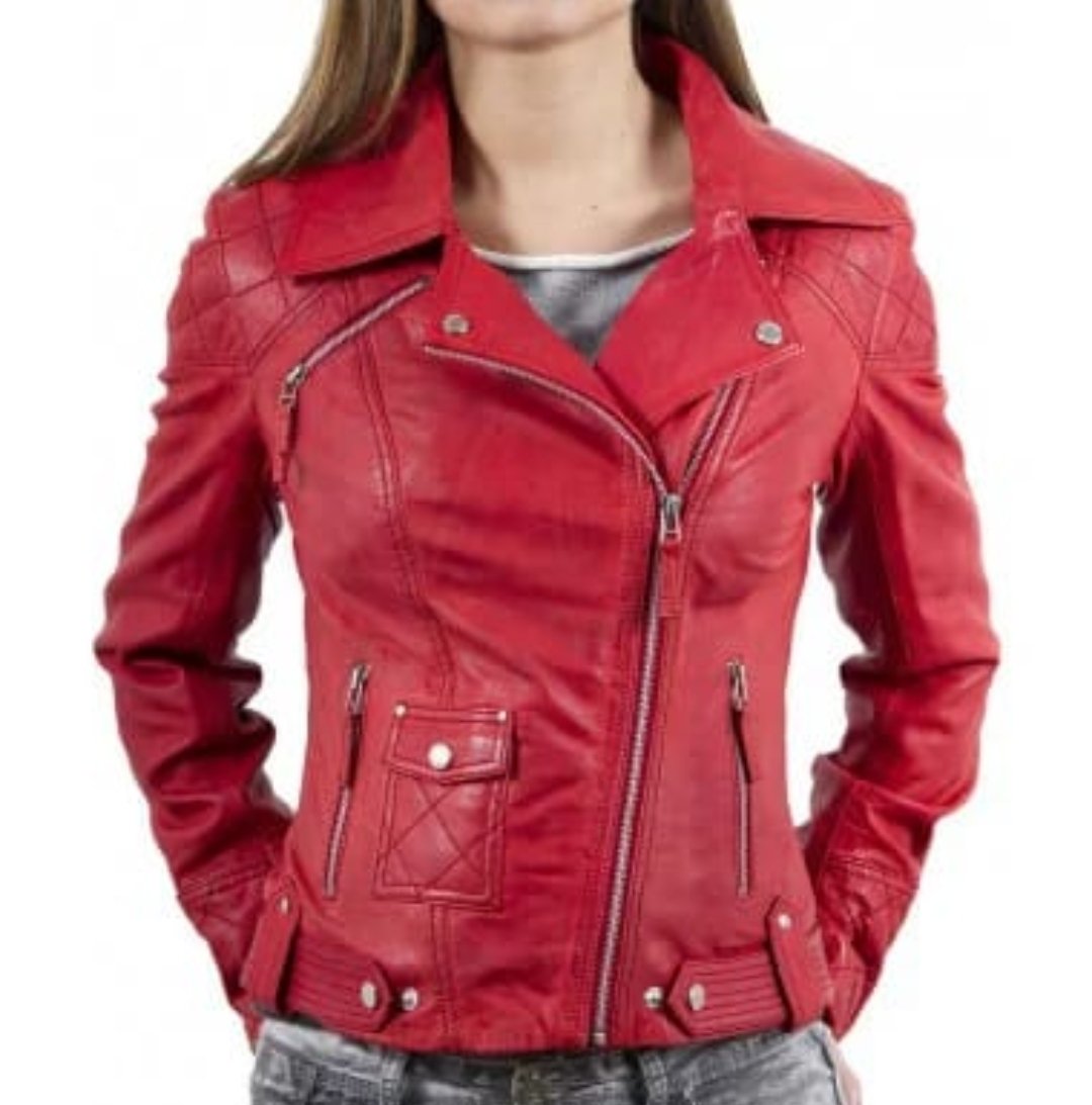 Women's Genuine Lambskin Leather Jacket